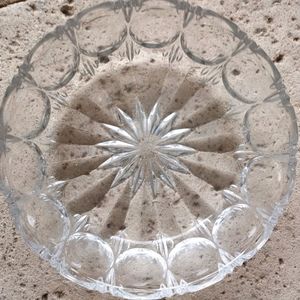 Vintage 1900s crystal bowl